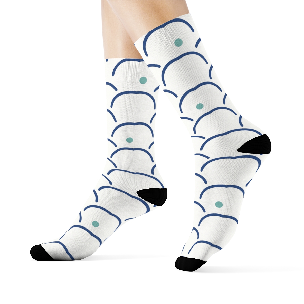 Quiet Arc Relay stylish athletic crew socks