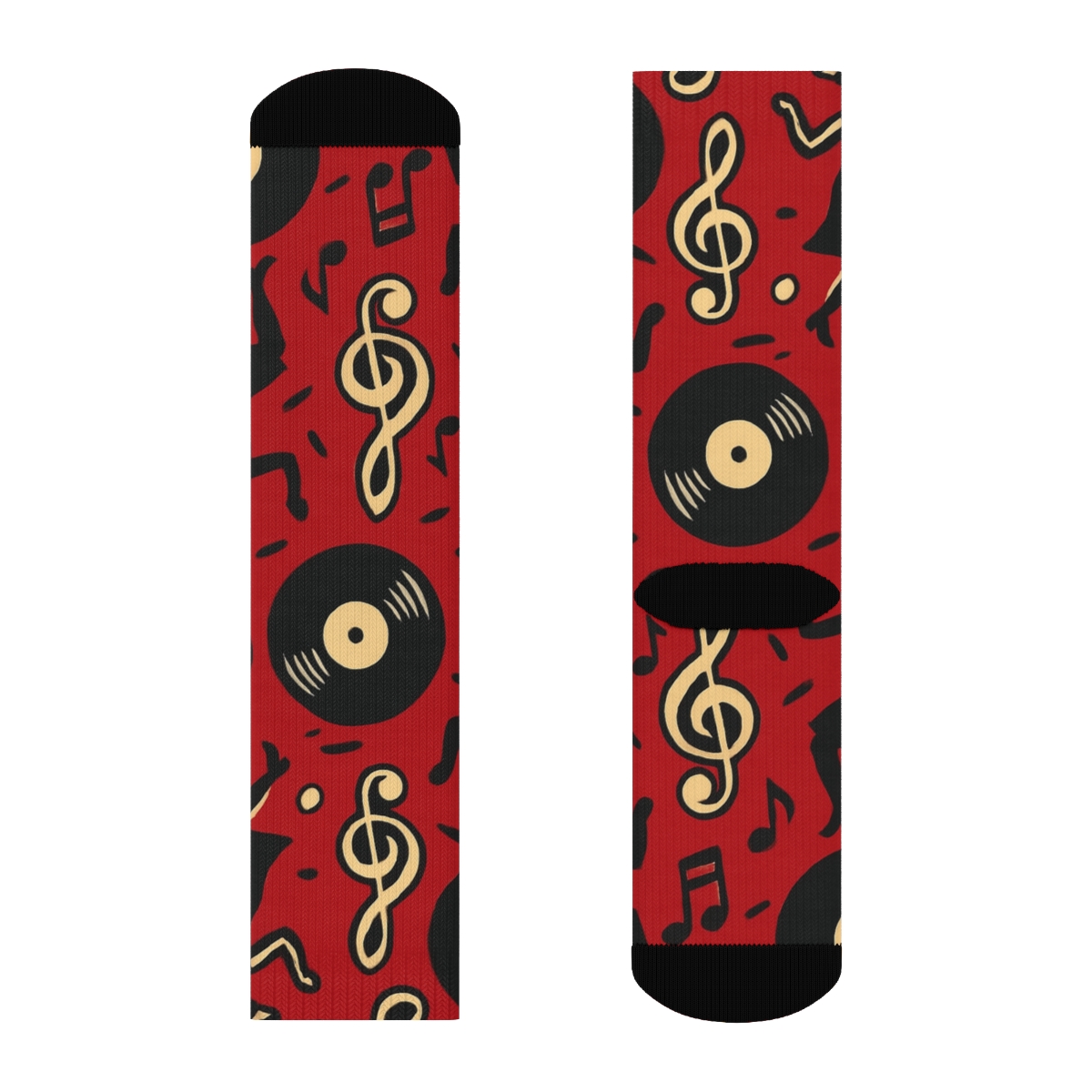 Ruby Concert Grid, Vinyl Records Musician Edition comfortable cotton crew socks