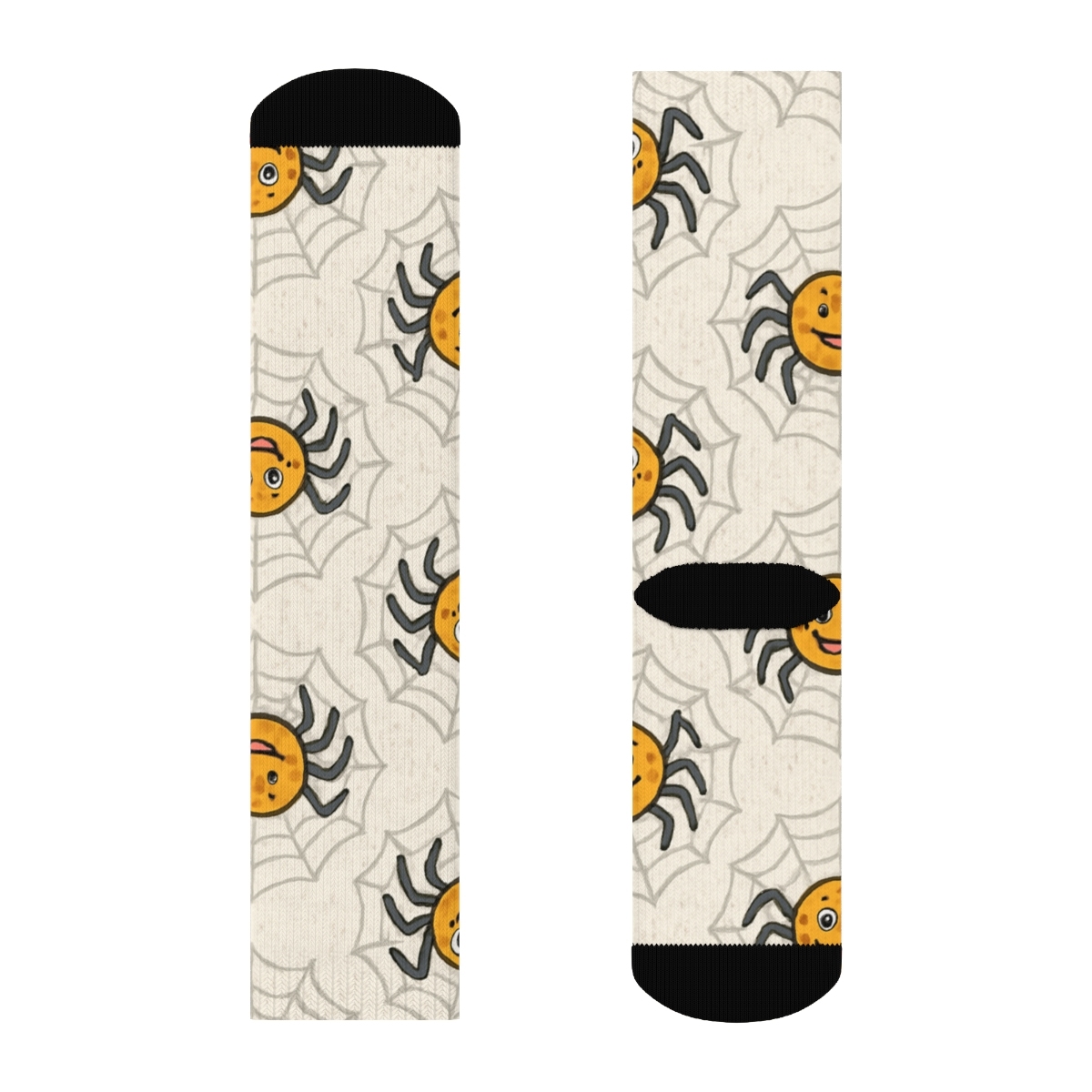 Spider Orchard Web Tapestry comfortable cotton crew socks
