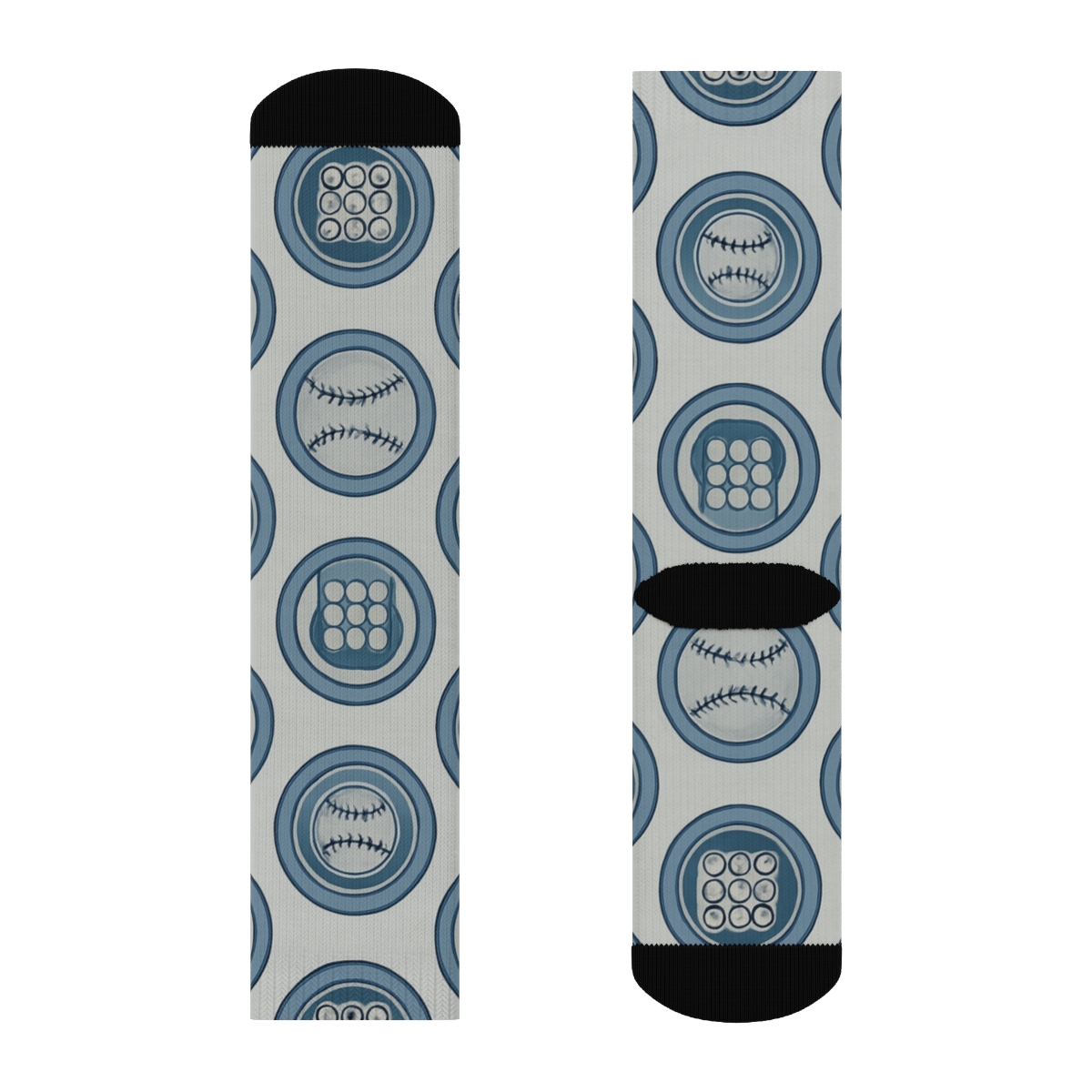 Stadium Light Lattice Blue Jays Edition Crew Socks – Sockz