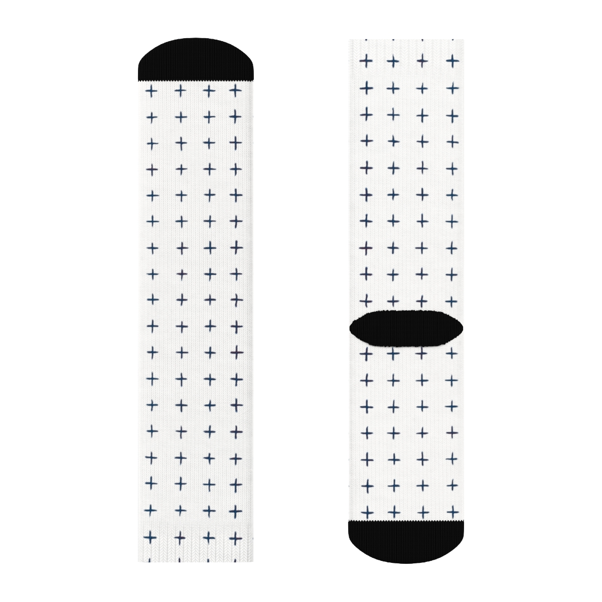 Stellar Grid Fade unique graphic crew socks