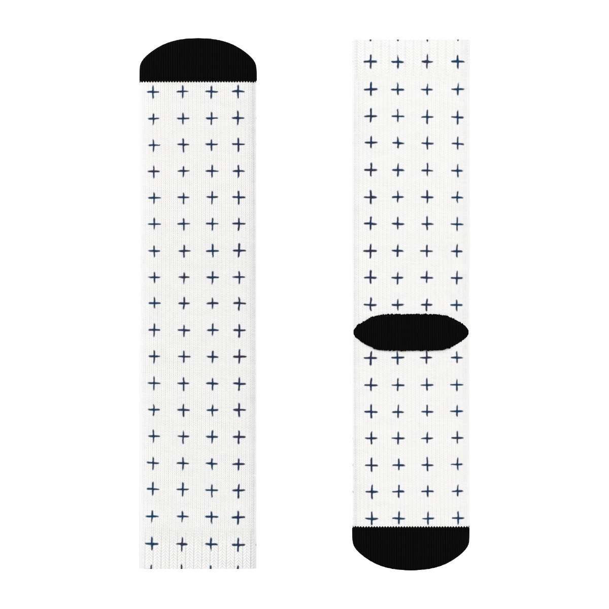 Stellar Grid Fade unique graphic crew socks