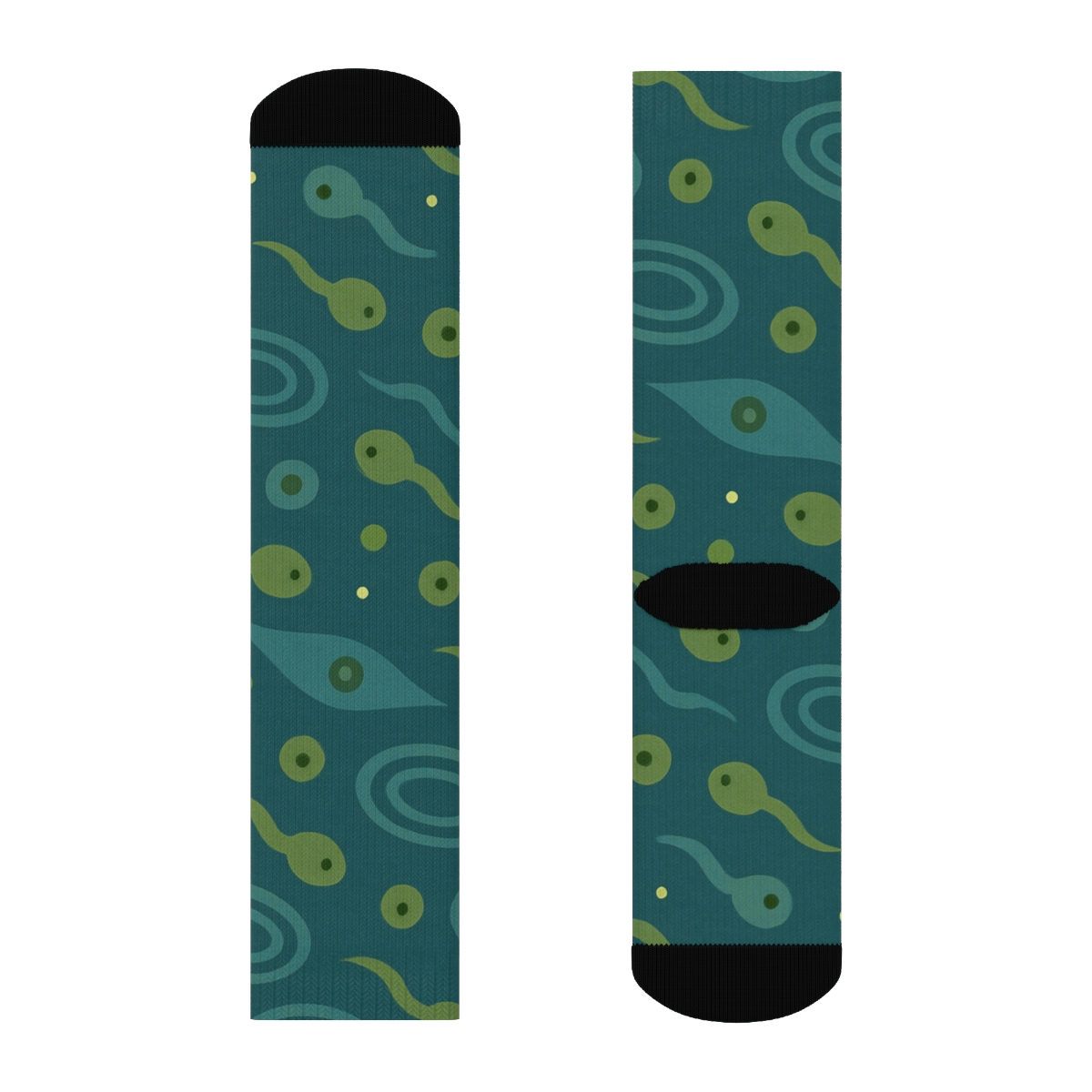 Tadpoles And Ripples With Frog Charm soft everyday crew socks