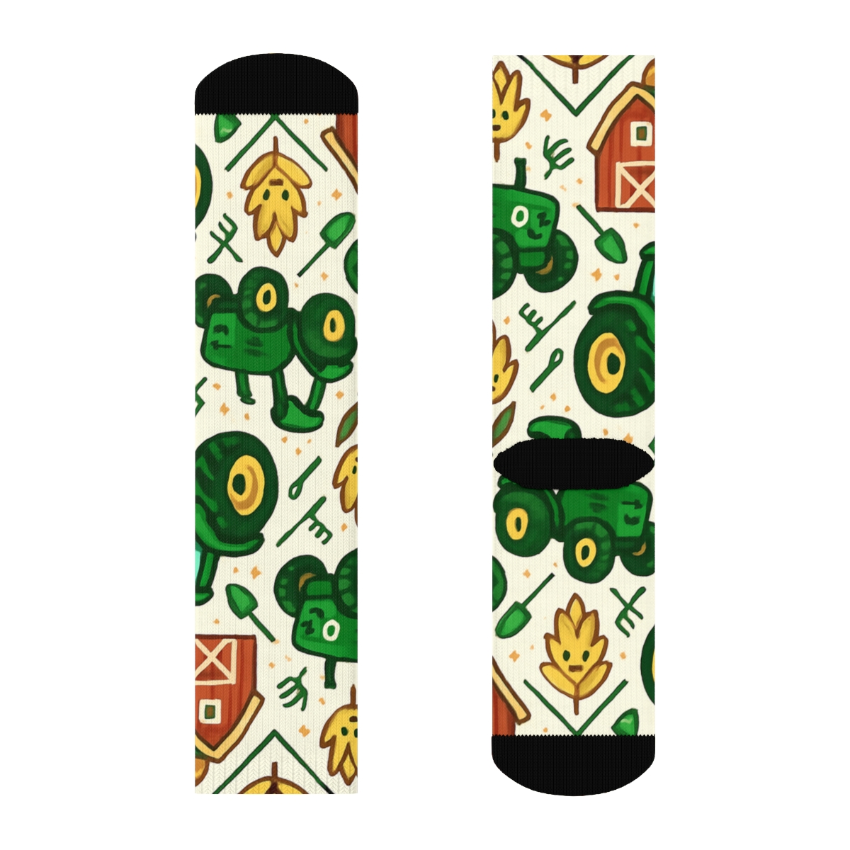 Tractor Parade Farmer Tilework premium sports crew socks