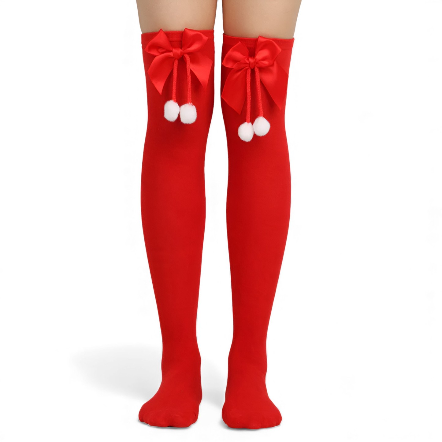 Long Over The Knee Christmas Socks 