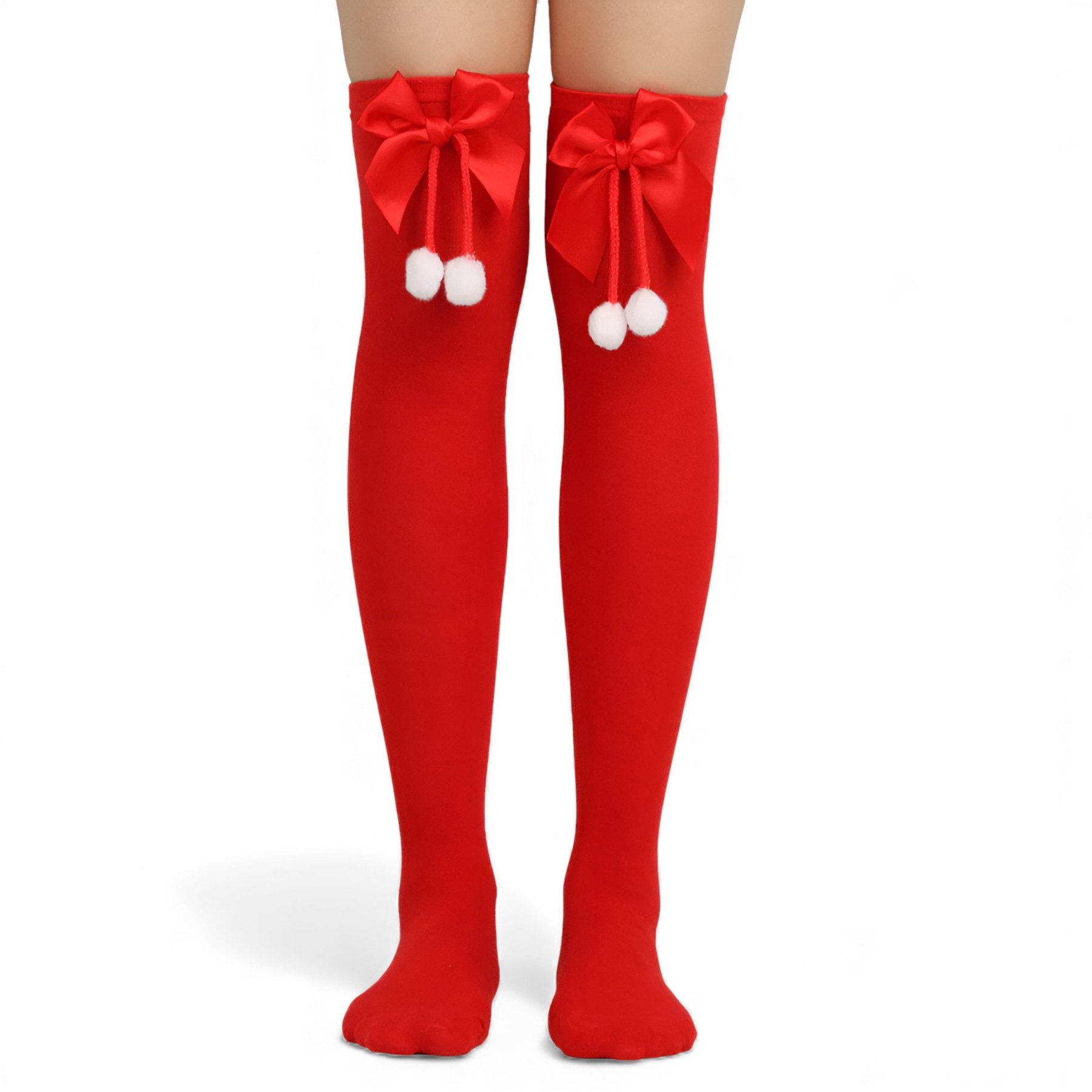 Long Over The Knee Christmas Socks 