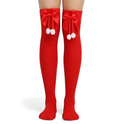 Long Over The Knee Christmas Socks 