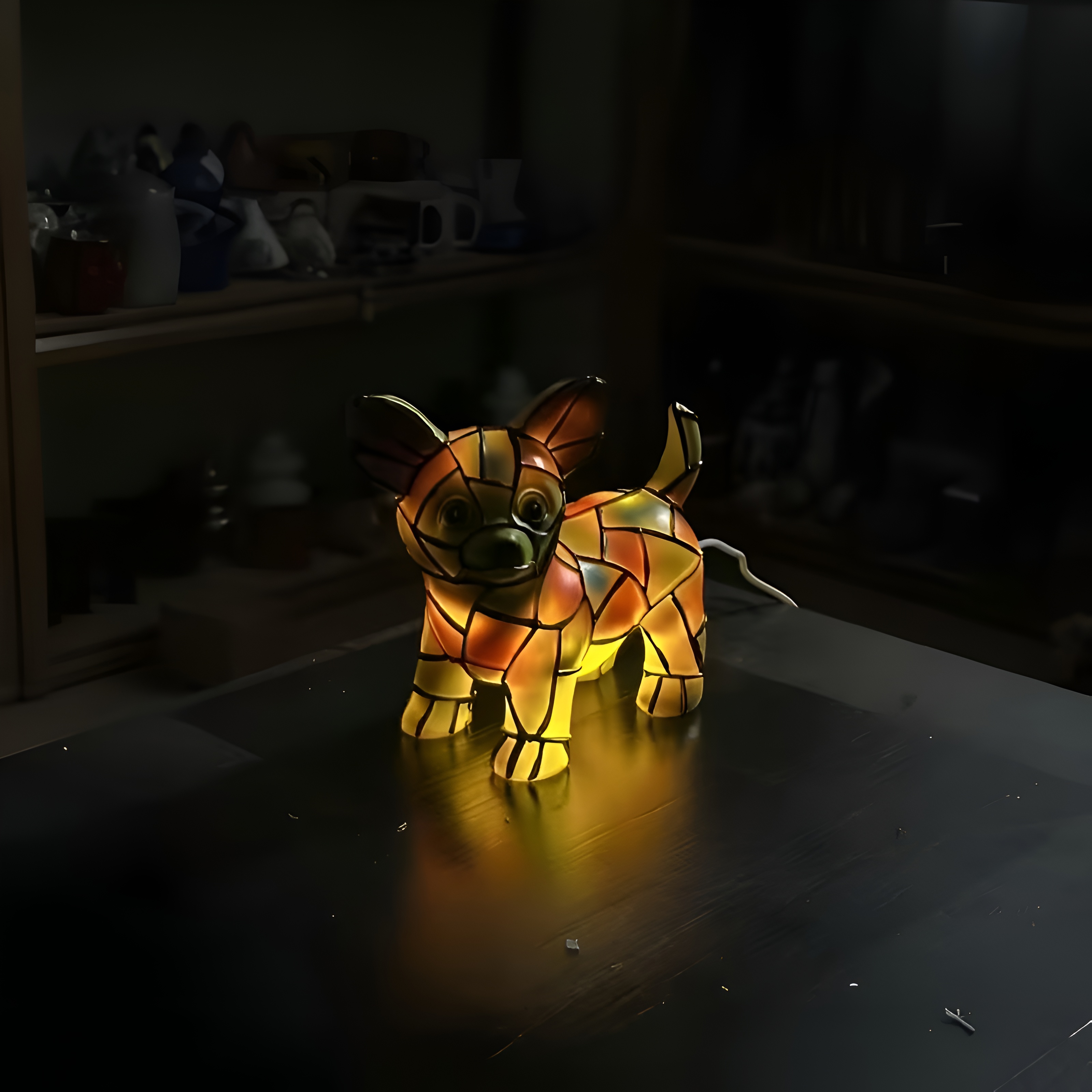 Chihuahua USB LED Table Lamp Decor