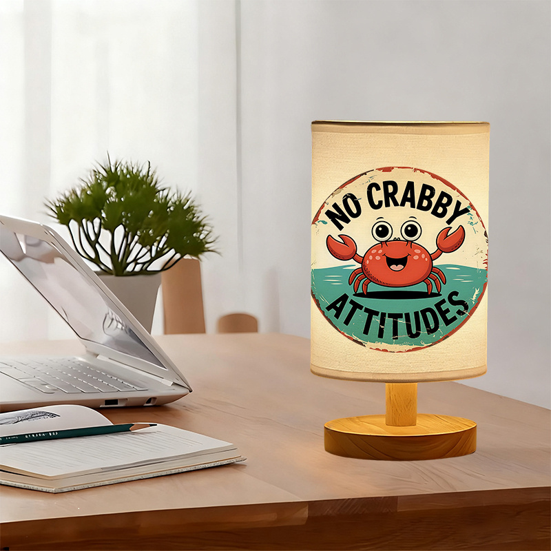 Bedside Decoration  Creating A Cozy Atmosphere USB-powered Linen Table Lamp