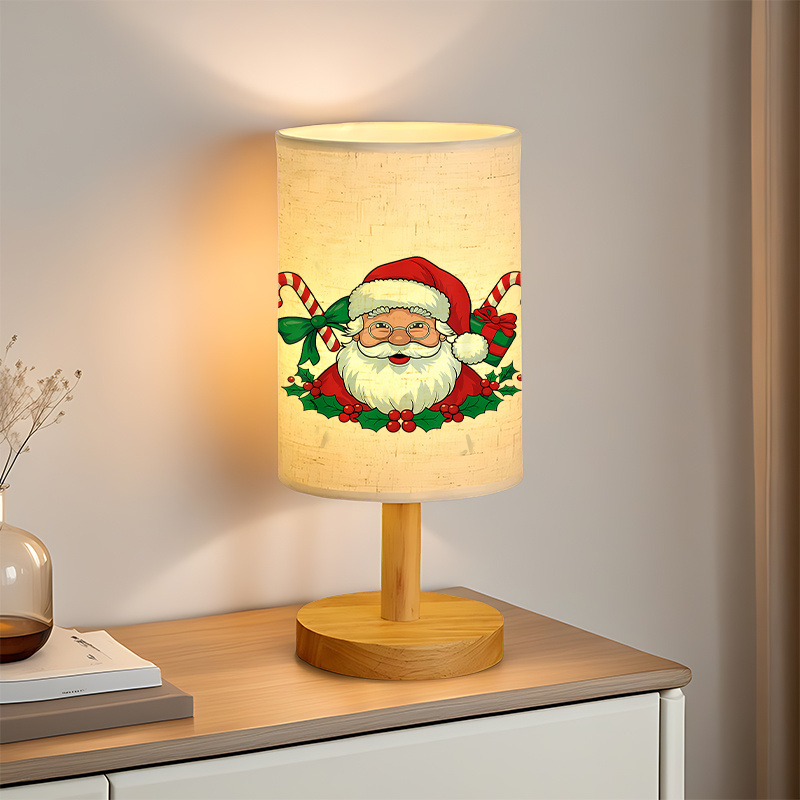 Modern USB-Powered Table Lamp with Bulb - USB Plug-in Bedside