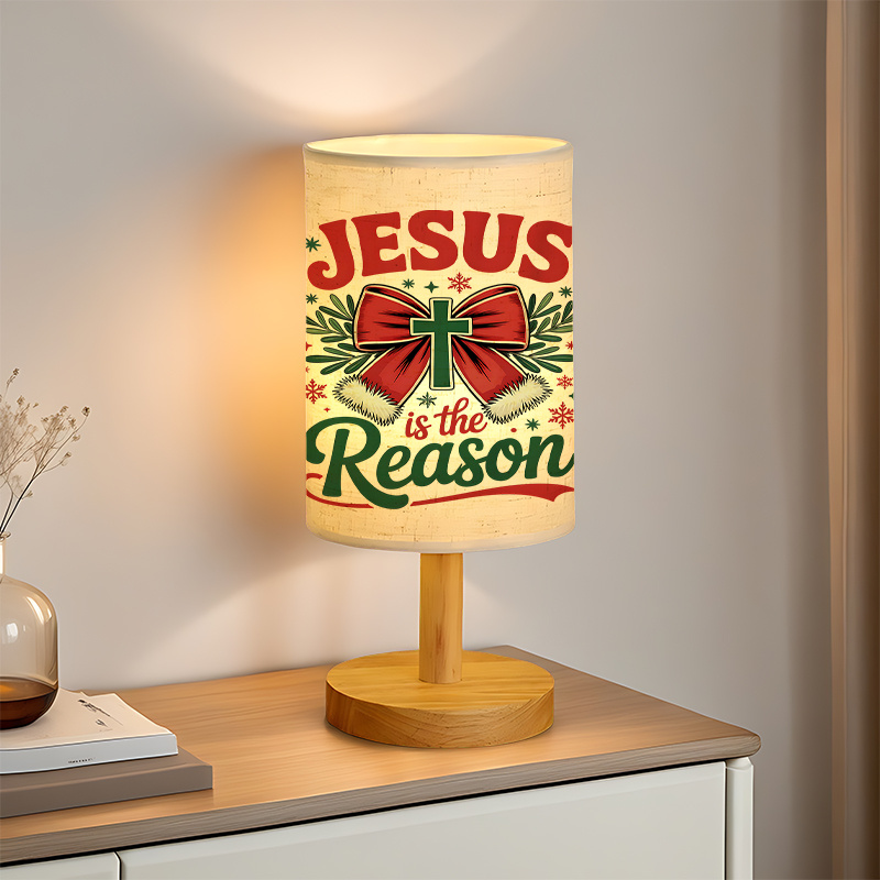 Modern USB-powered Linen Lamp Unique Bedside Decoration Bedroom