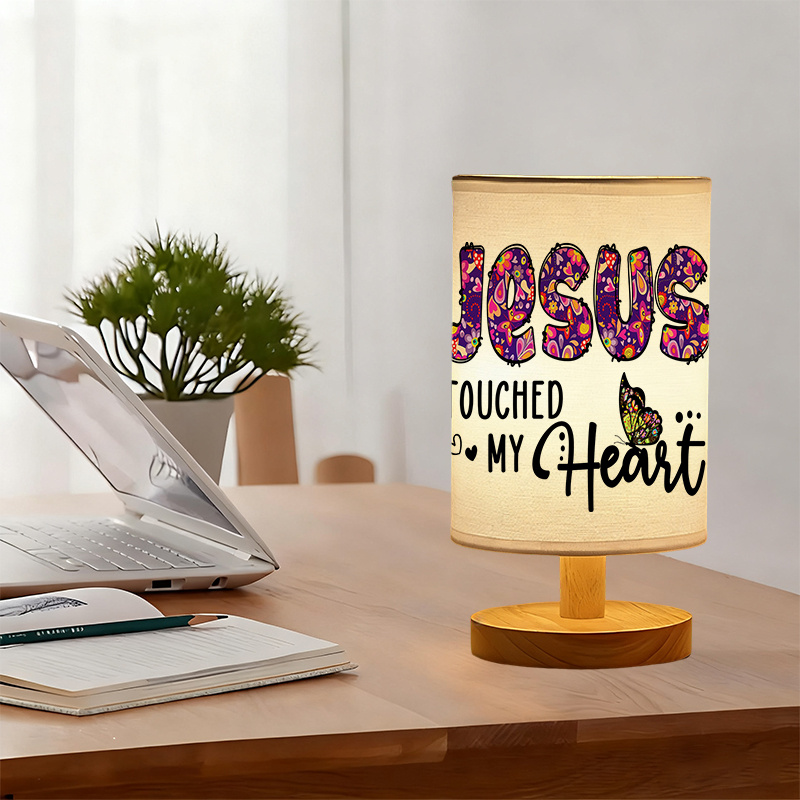 USB-powered linen lamp N