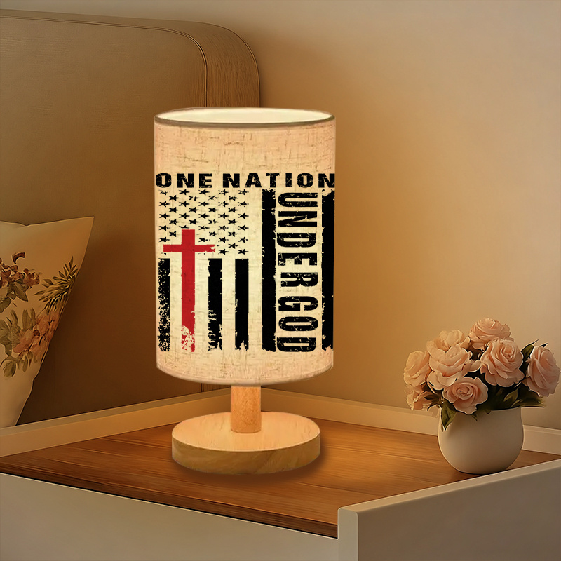 USB powered Linen Lamp with a Unique Design and Exquisite Patterns