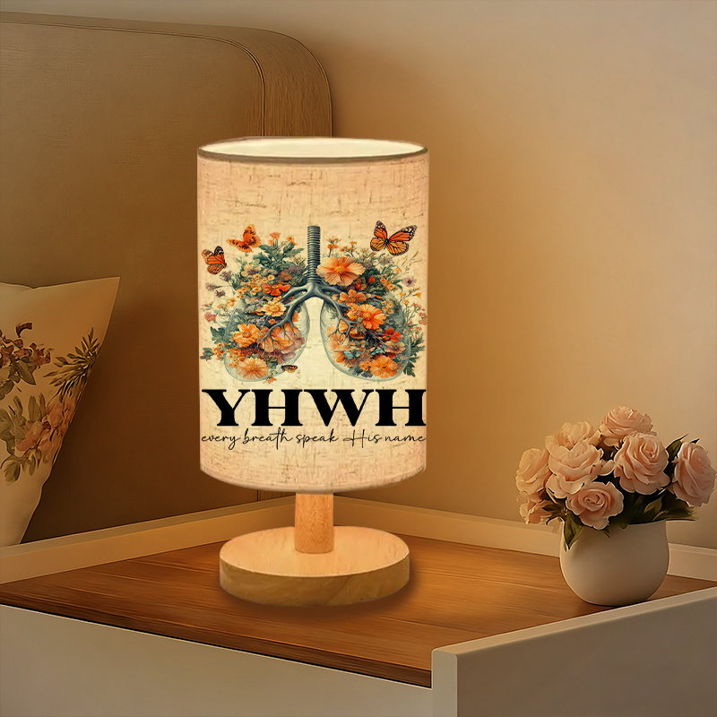 Modern USB-Powered Table Lamp with Bulb - USB Plug-in Bedside