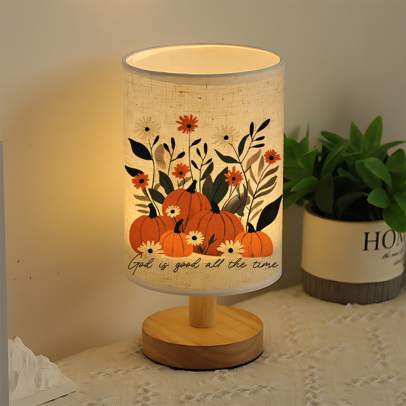 Modern USB-powered Linen Lamp with a Unique Design and Exquisite Pattern