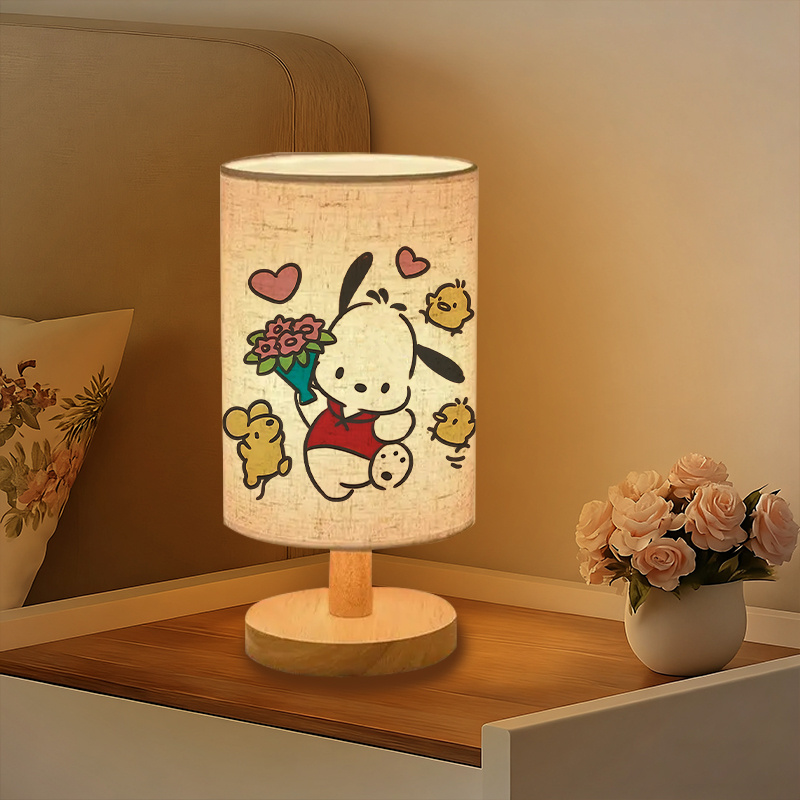 A Modern Sanrio USB Powered Linen Lamp
