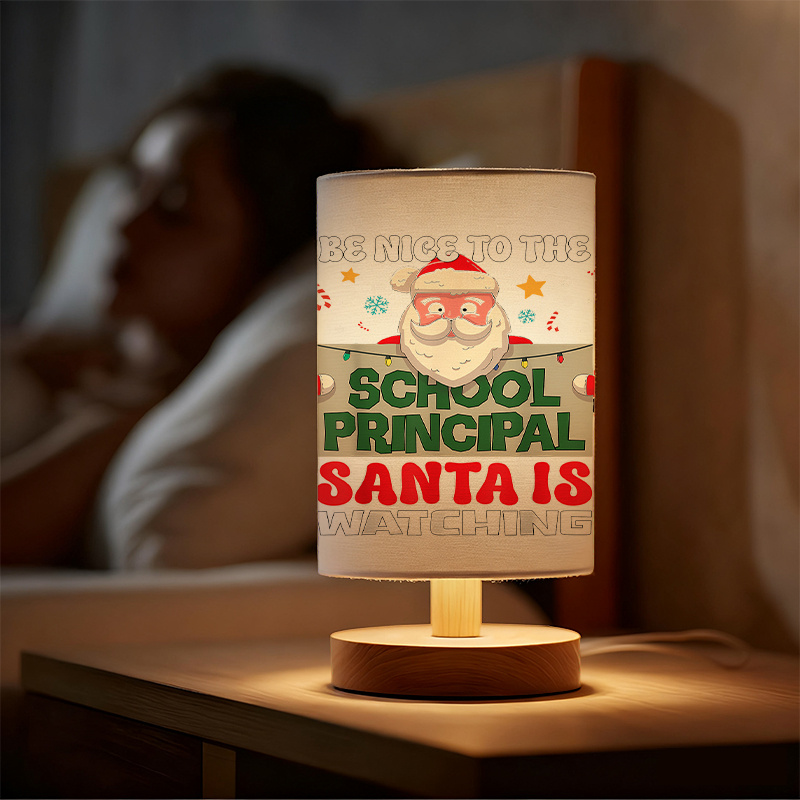 Modern USB-Powered Linen Table Lamp with Unique Design & Exquisite Patterns