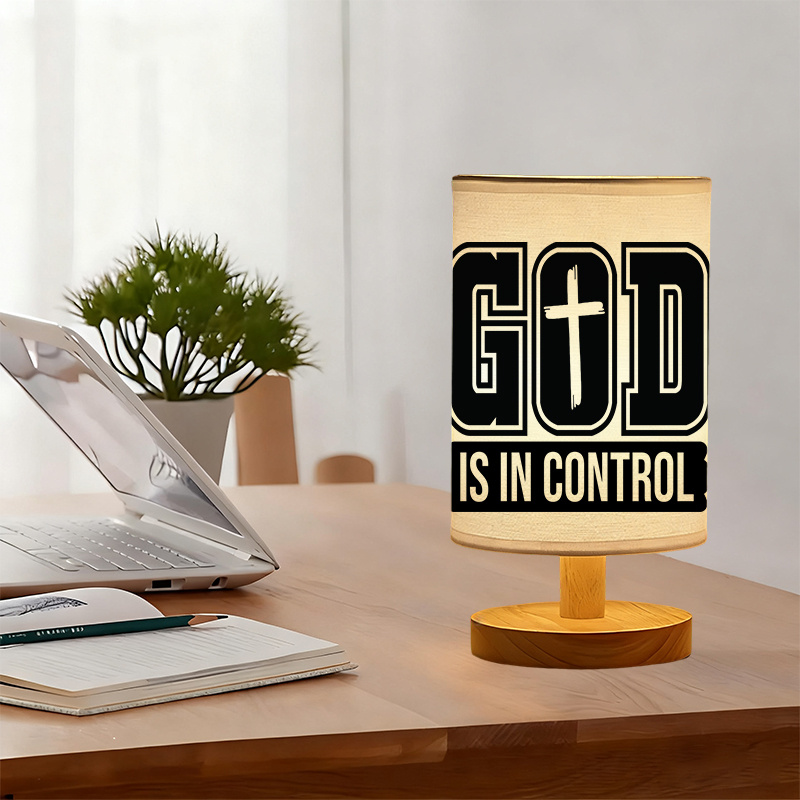 Modern USB-powered Linen Lamp with a Unique Design5