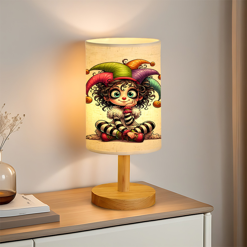 Modern USB-Powered Linen Lamp with Unique Design and Exquisite Patterns