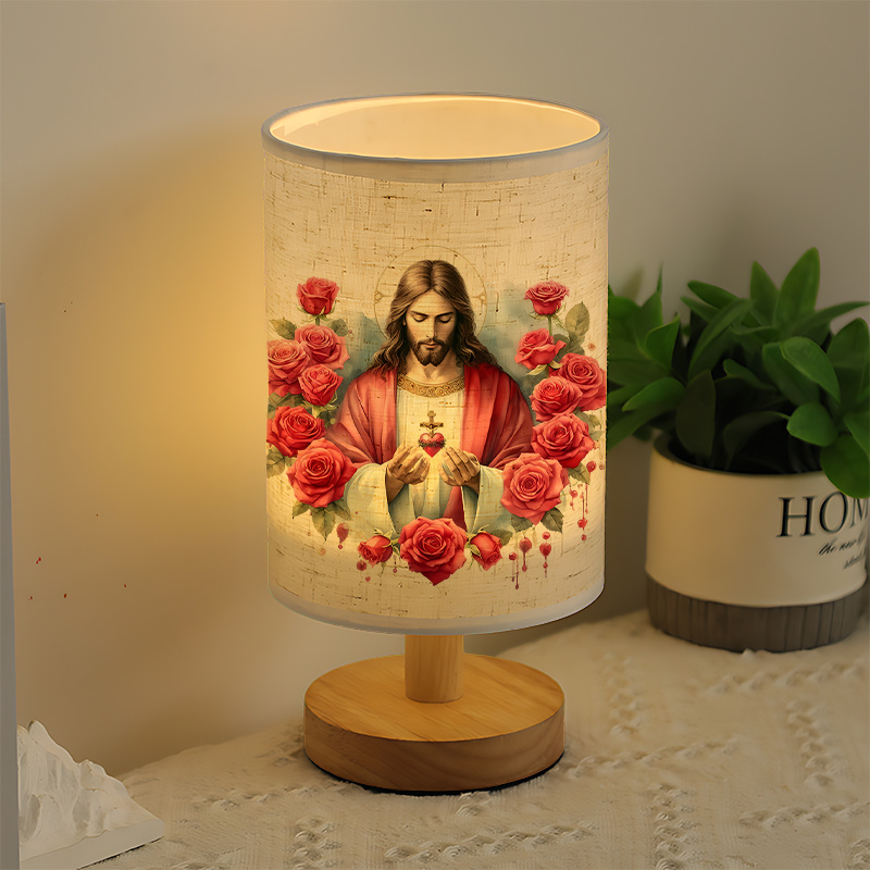 Modern USB Powered Linen Lamp