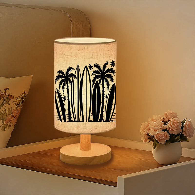  Table Lamp with Creative Patterns Perfect for Bedside Decoration