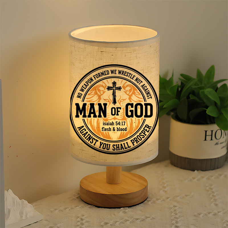 USB Powered Linen Lamp With A Unique Design And Exquisite Patterns