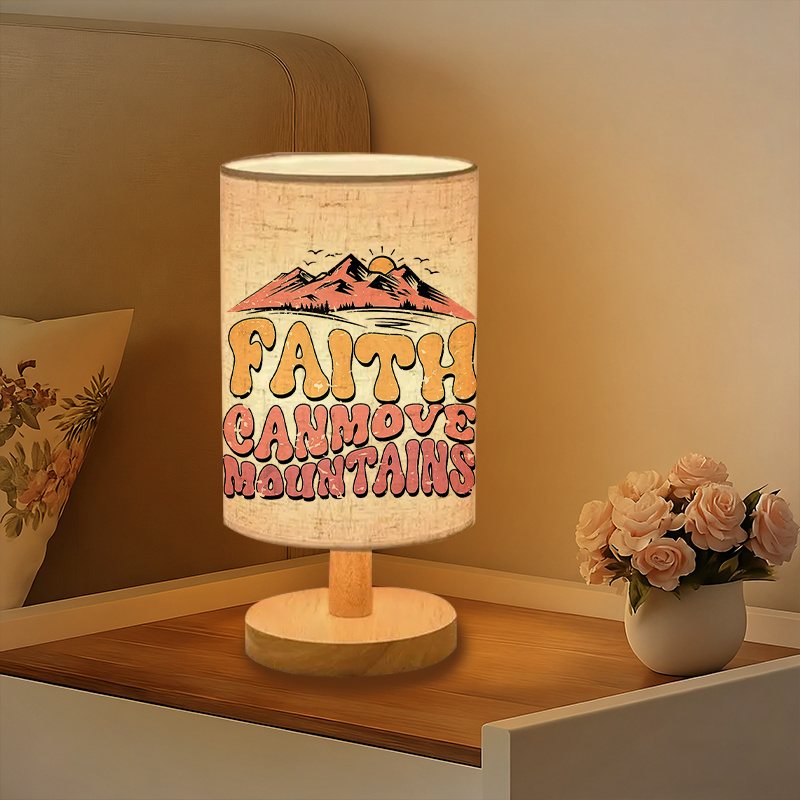 Modern USB-Powered Table Lamp with Bulb - USB Plug-in Bedside