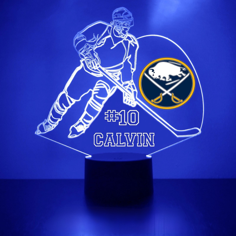 Personalized Buffalo Sabres Night Light Lamp