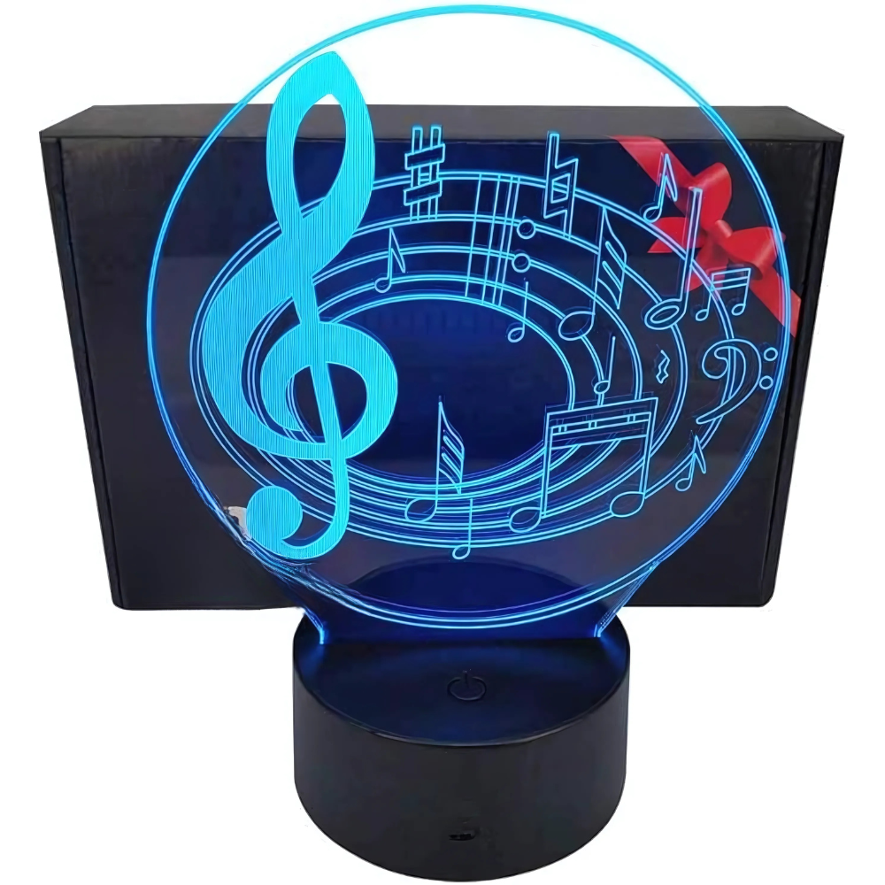 3D Optical Illusion LED Night Light Desk Lamp-3D Optical Lamp