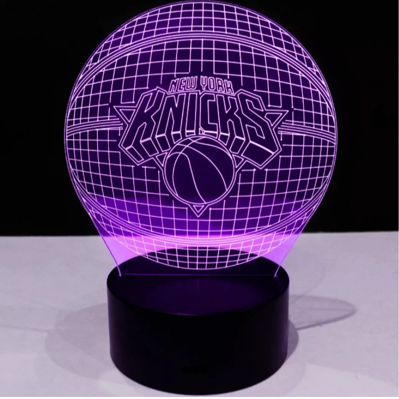 New York Knicks Touch 7 Colors  Light Lamp