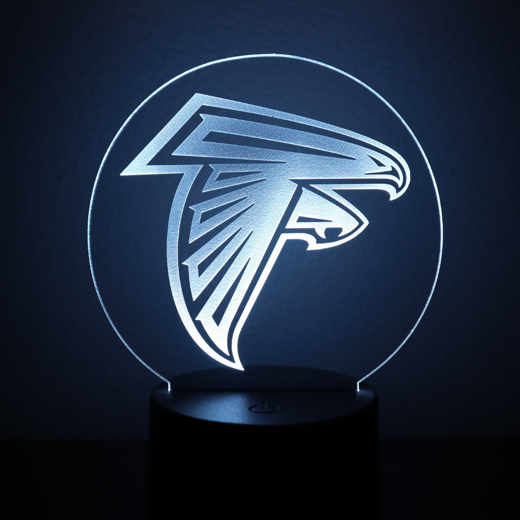 Atlanta Falcons LED Night Light Lamp