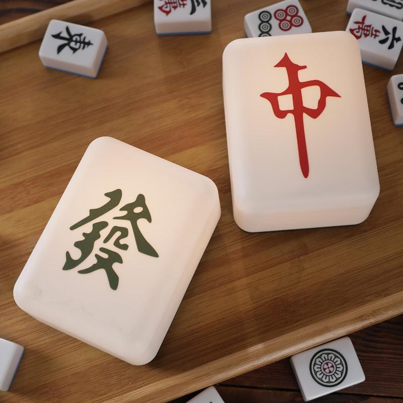 Green Dragon Mahjong Lamp-3D Optical Lamp