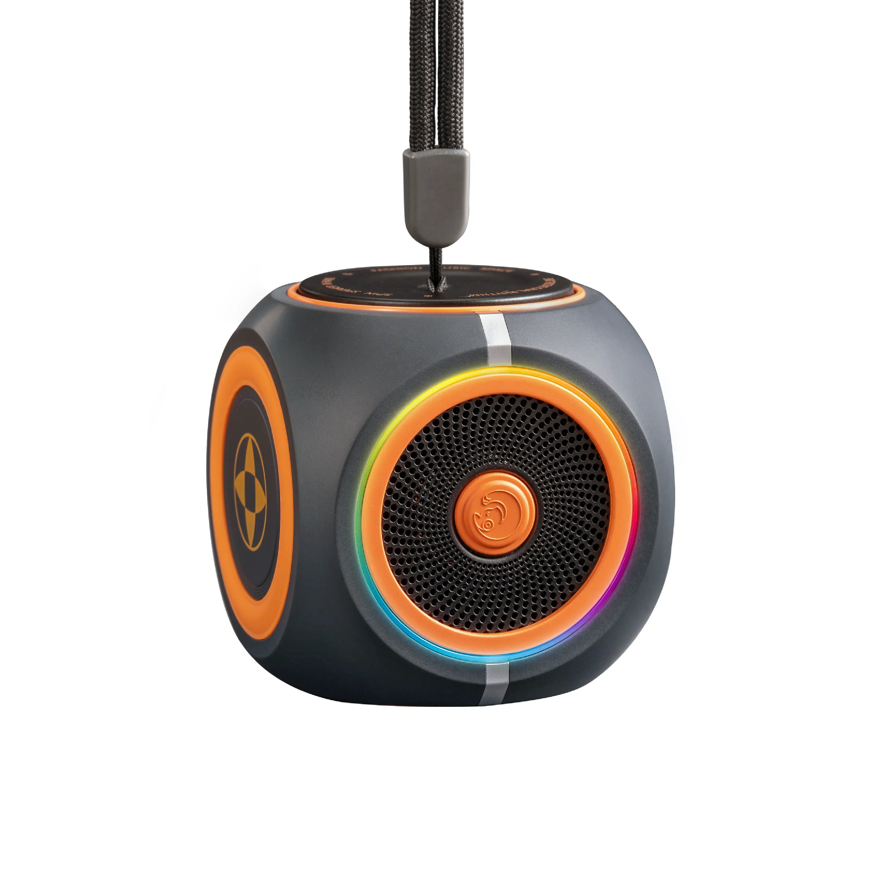 Bluetooth Speaker Portable Wireless Rotating Fingertip Gyro Speaker