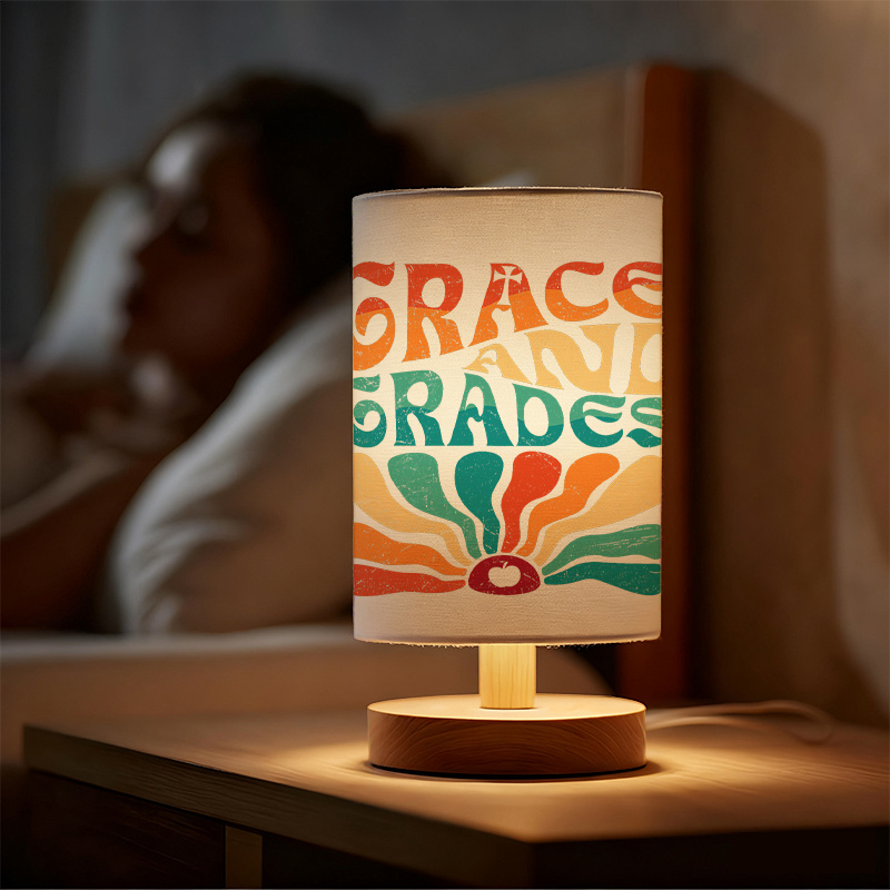 Modern USB Powered Table Lamp with Bulb USB Plug in Bedside