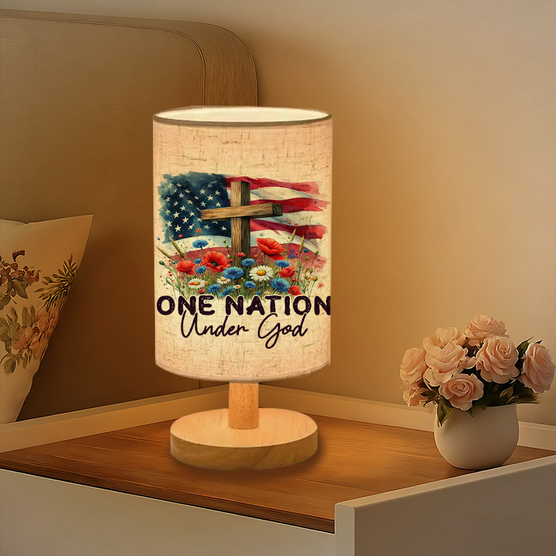 USB-powered Linen Lamp Making It an Excellent Gift