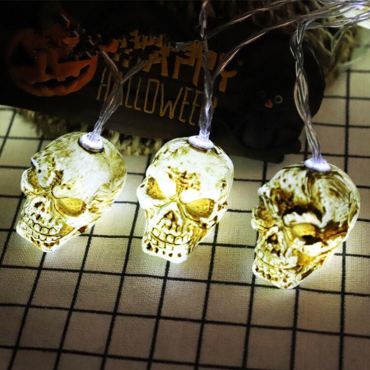 Stylish Skull Halloween String Lamp For Home Decor-3D Optical Lamp