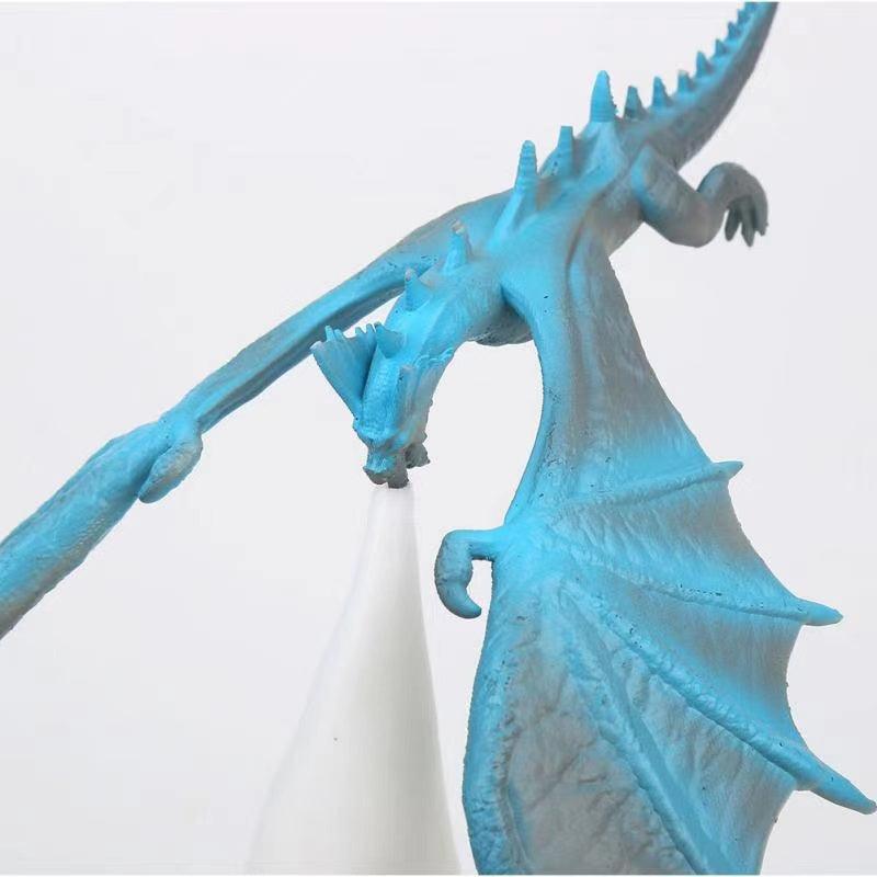 Volcanic Dragon Figurine Decor-3D Optical Lamp