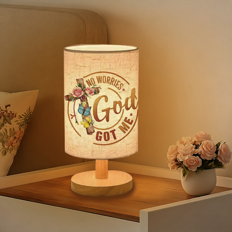 Modern USB-Powered Table Lamp with Button Controlled
