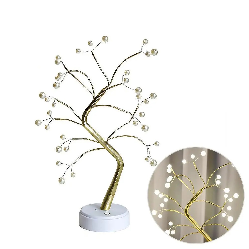 LED Rainbow Rose Flower Tree Lamp