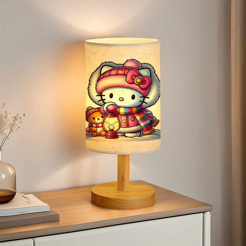 Sanrio USB Powered Linen Lamp With A Creative Design