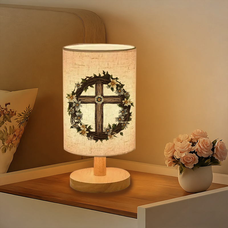 Modern USB-powered Linen Lamp with a Unique Design and Exquisite Patterns