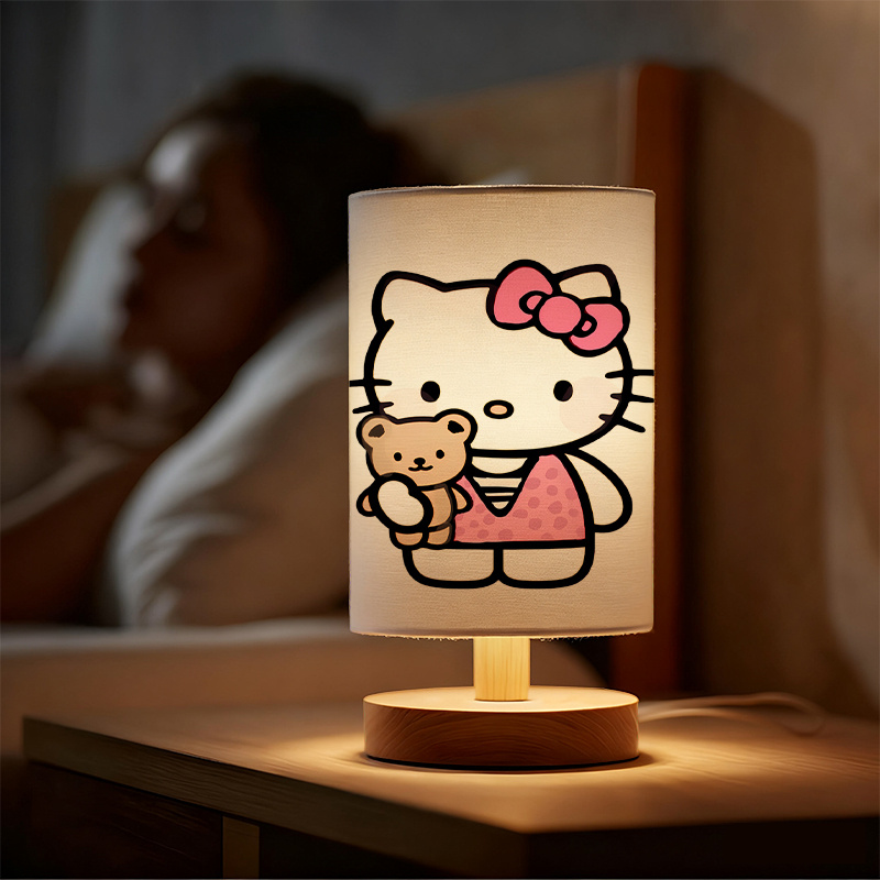 Themed USB-Powered Table Lamp with Cute Patterns 
