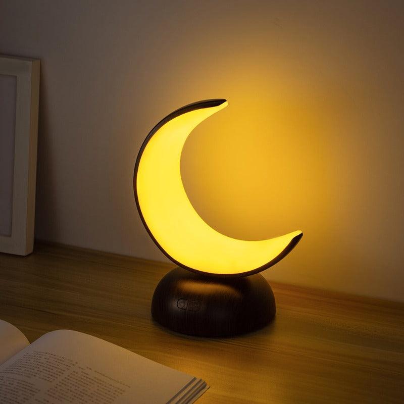Crescent Moon LED Lamp-3D Optical Lamp