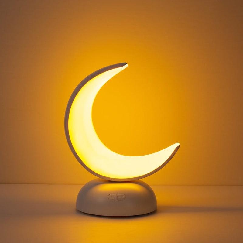 Crescent Moon LED Lamp-3D Optical Lamp