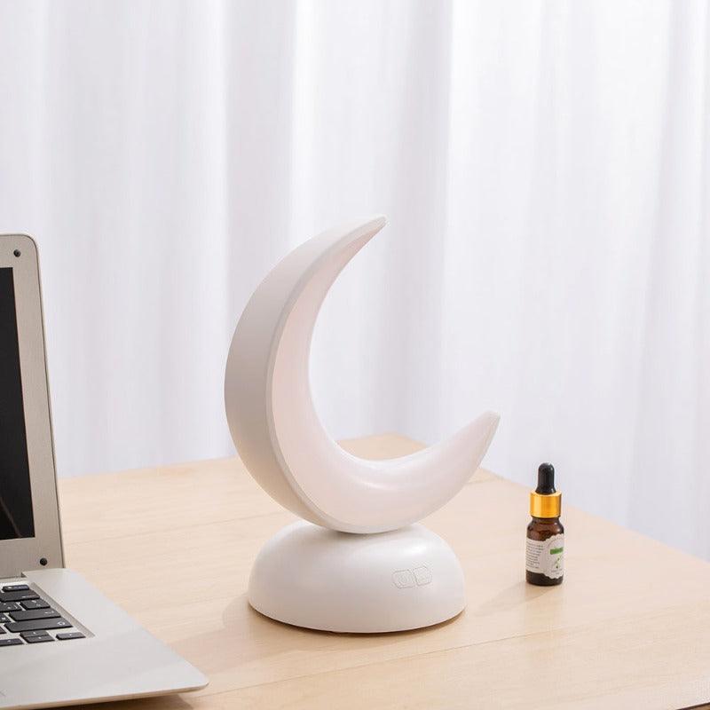 Crescent Moon LED Lamp-3D Optical Lamp