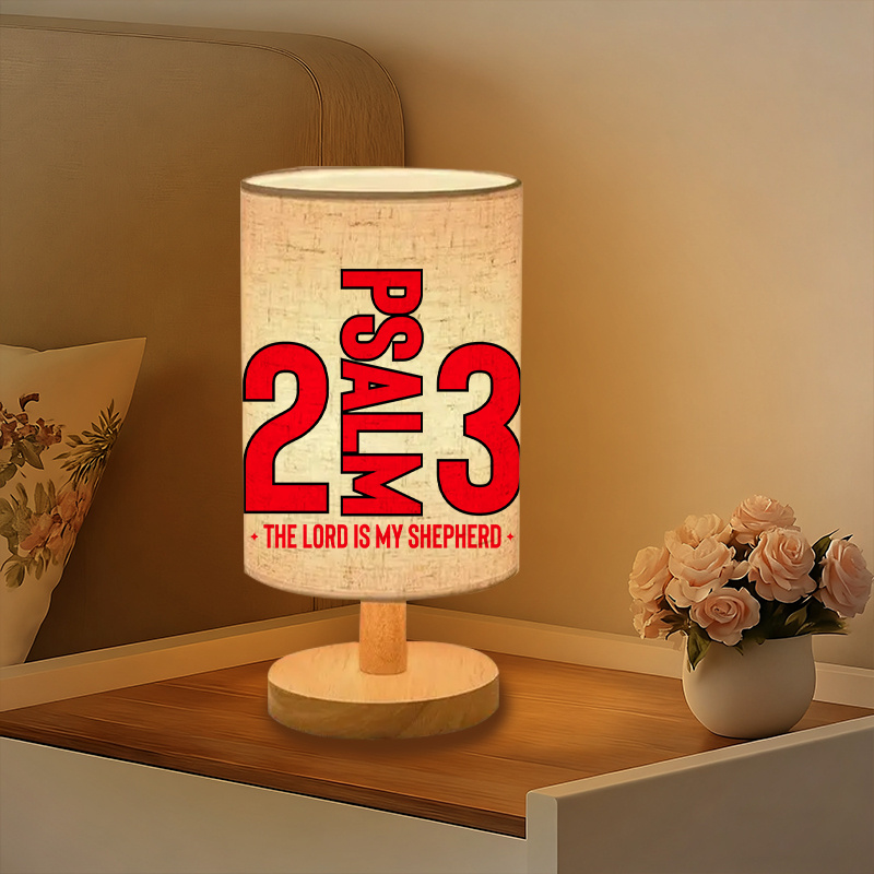 Modern USB-powered Linen Lamp with a Unique Design44