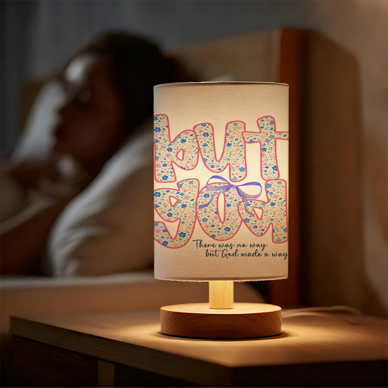 Modern USB-powered Linen Lamp with a Unique Design21