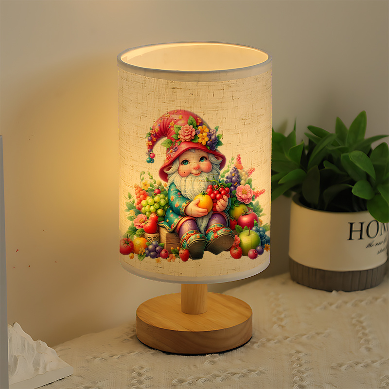 Modern USB-powered Linen Lamp with a Unique Design and Exquisite Patterns