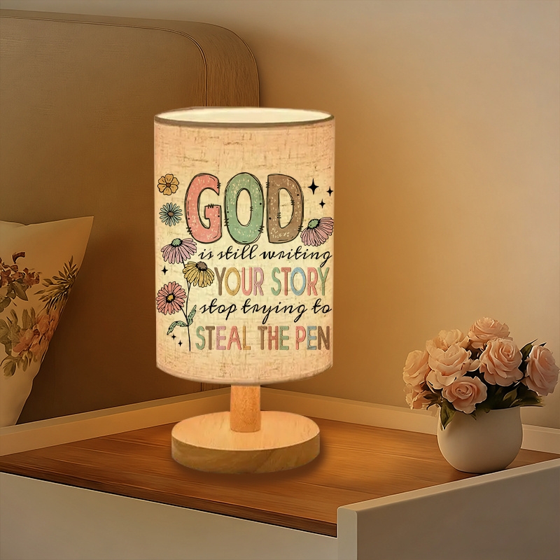 Modern USB-Powered Table Lamp with Bulb