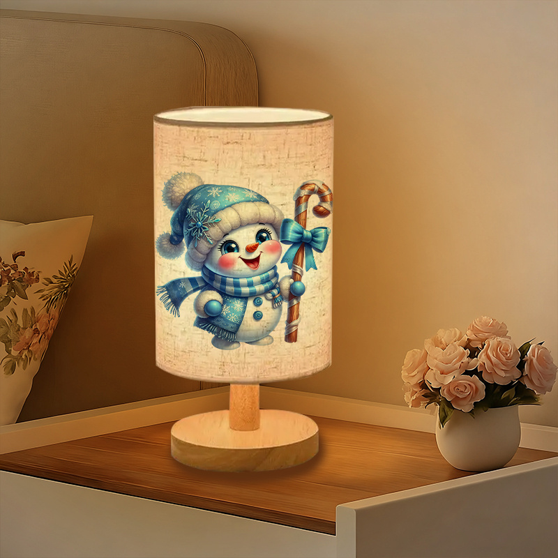 Modern USB-Powered Linen Lamp with Unique Design and Exquisite Patterns